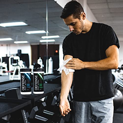 Defense Soap Body Wipes 40 Count (Pack of 2) - 100% Natural and Pure Pharmace...