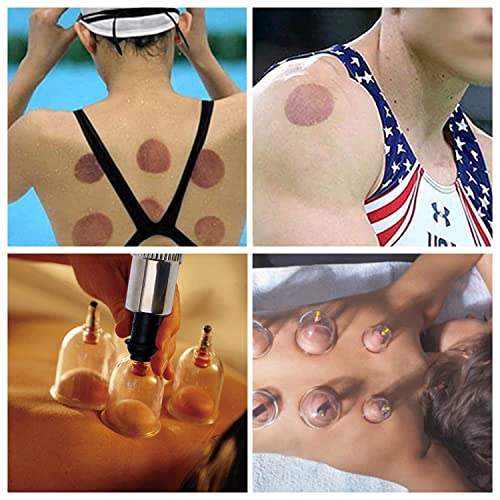 Cupping Therapy Set,32 Therapy Cups Cupping Set with Pump, Professional Chine...