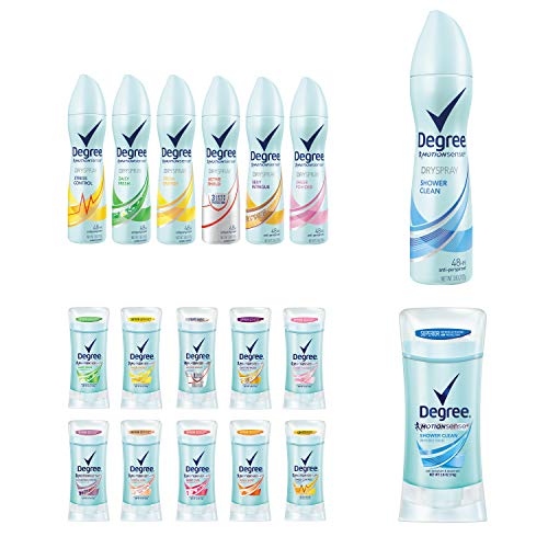 DEGREE Antiperspirant Deodorant Dry Spray 48 Hour Protection Sheer Powder Deo...