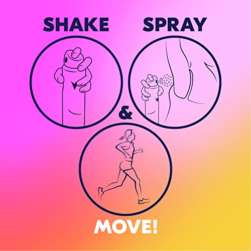 Degree Antiperspirant Deodorant Dry Spray Black + White 3.8 oz, 3 count