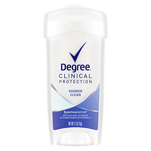 Degree Antiperspirant Deodorant For Sweat and Odor Protection Shower Clean De...