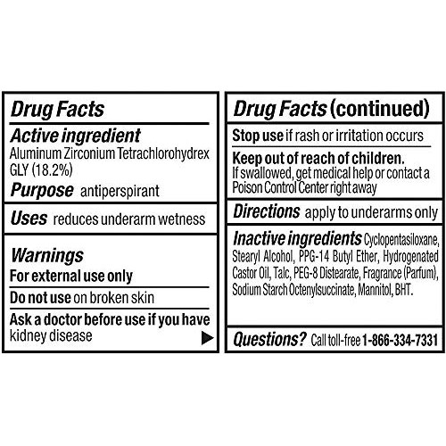 Degree Invisible Solid Antiperspirant Deodorant Stick Cool Rush 0.5 Ounce Cas...