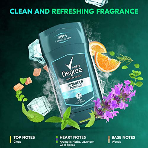 DEGREE Men Antiperspirant Deodorant 48Hour Protection Deodorant for Men oz 4 ...