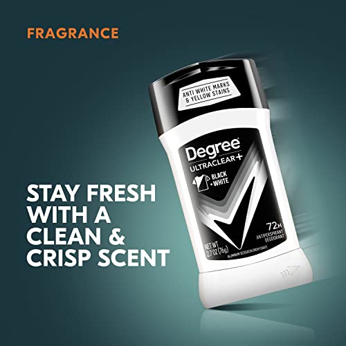 Degree Men UltraClear Antiperspirant Deodorant Stick with 48 Hour Sweat and O...