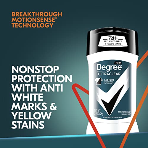 Degree Men UltraClear Antiperspirant Deodorant Stick with 48 Hour Sweat and O...