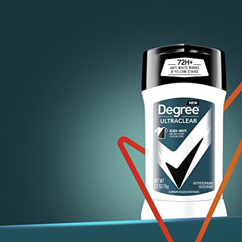 Degree Men UltraClear Antiperspirant Deodorant Stick with 48 Hour Sweat and O...