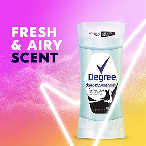 Degree UltraClear Antiperspirant for Women Protects from Deodorant Stains Bla...