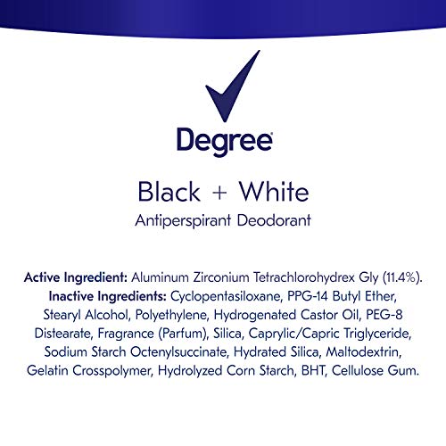 Degree UltraClear Antiperspirant for Women Protects from Deodorant Stains Bla...