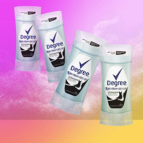 Degree UltraClear Antiperspirant for Women Protects from Deodorant Stains Bla...