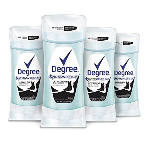 Degree UltraClear Antiperspirant for Women Protects from Deodorant Stains Bla...