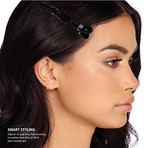 Deke Home Women styling hairclip - 12 pcs professional alligator plastic hair...