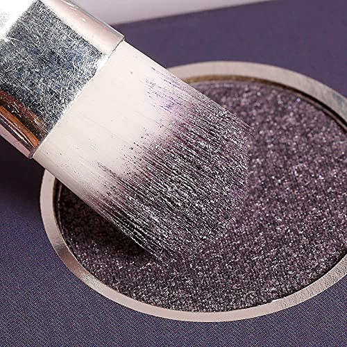 DE'LANCI Smokey Grey Black Eyeshadow Palette, Pigmented Velvety Cream Matte S...