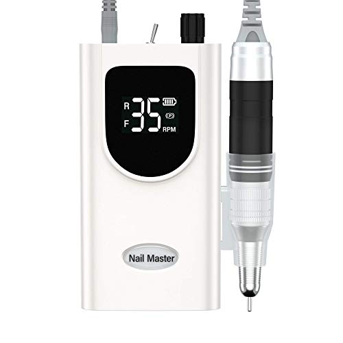 Delanie Professional Nail Drill for Acrylic Nails, High Torque 35,000 RPM Rec...