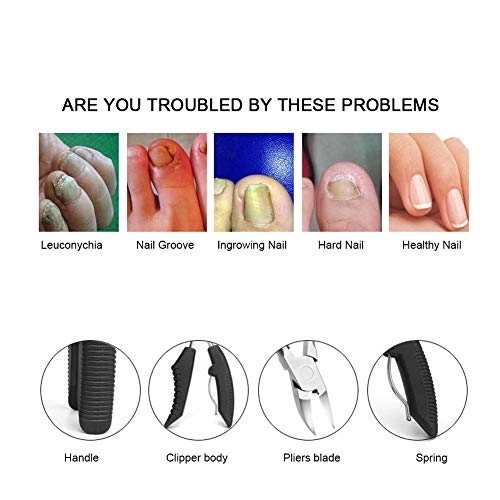 Toenail Cuticle Scissors Lightweight Pliers File for Solon Use for Foot Beaut...