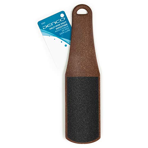 Half-pipe foot smoother