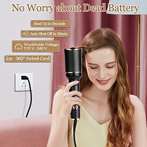 Automatic Curling Iron, Professional Automatic Hair Curler with 1" Curling Ir...