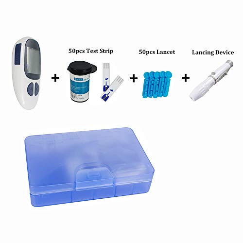 Diabetes Testing Kit Electronic Blood Glucose Meter Glucometer Digital Handhe...