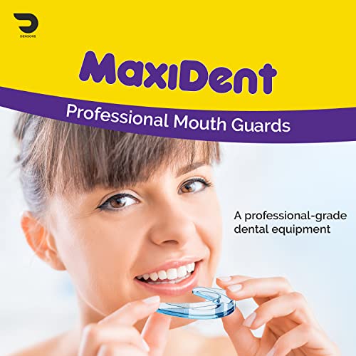 Densors MaxiDent Professional Dental Guards - Mouth Guard for Sports- Anti -T...
