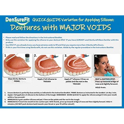 DenSureFit Upper Denture Reline Kit