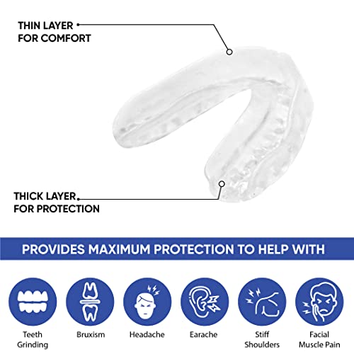 DENTAL-DEFENSE Dental-Defense Premium Nightguard, Professional Dental Mouth G...