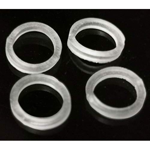 DentalSmile Dental Teeth Gap 3/16 Orthodontic 6.5 OZ Rubber Bands Clear XX-He...