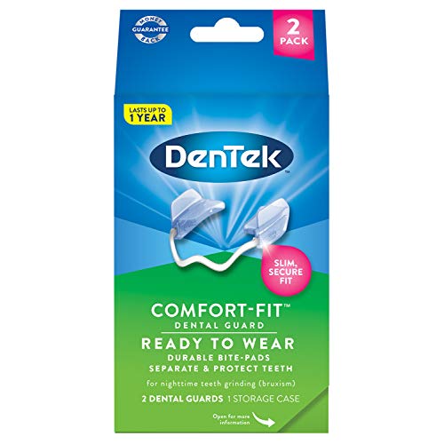 DenTek , Comfort-Fit Dental Guard For Nighttime Teeth Grinding, 2 count (Pack...