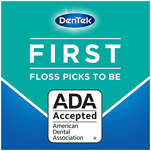 DenTek Complete Clean | Fresh Mint | Easy Reach Angled Floss Picks | No Break...