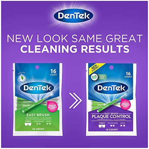 DenTek Easy Brush Interdental Cleaners | Brushes Between Teeth | Tight Teeth ...