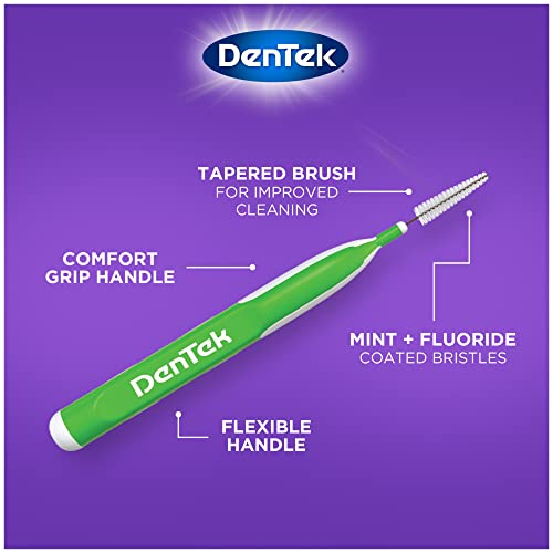 DenTek Easy Brush Interdental Cleaners | Brushes Between Teeth | Tight Teeth ...