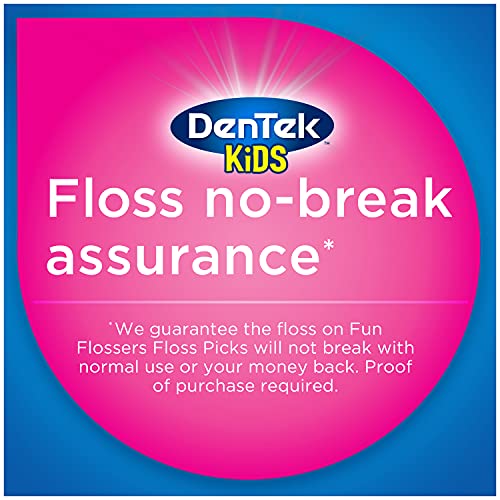 DenTek Kids Fun Flossers, Limited Edition Monster Flossers, 75 Count, 3 Pack ...