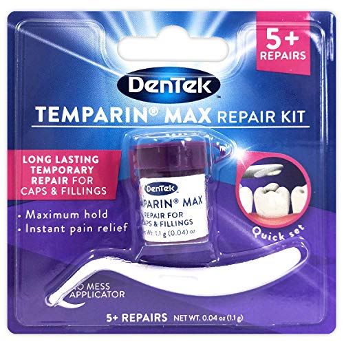 DenTek Temparin Max Lost Filling and Loose Cap Repair Kit | One Step Formula ...