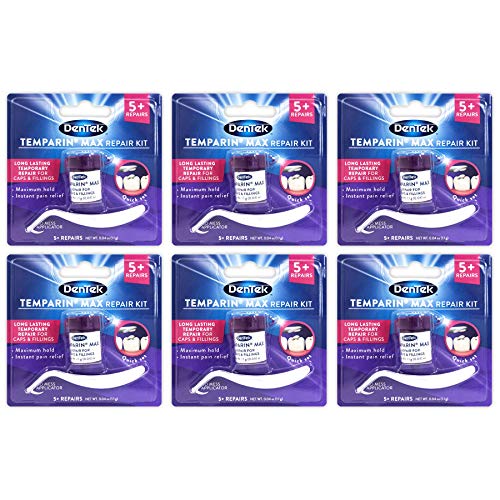 DenTek Temparin Max Lost Filling and Loose Cap Repair Kit, One Step Formula, ...