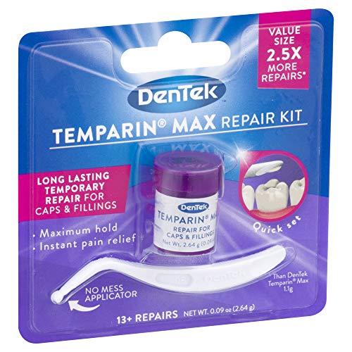 DenTek Temparin One Step Lost Filling Repair 1 Each (Pack of 2)