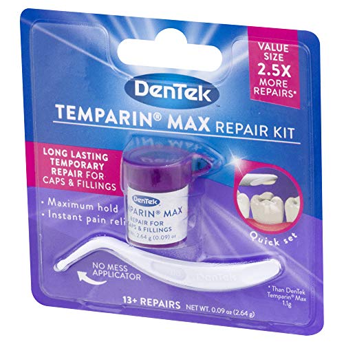 DenTek Temparin One Step Lost Filling Repair 1 Each (Pack of 2)