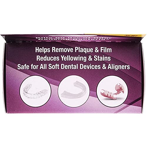 Dentemp Clean-It Crystals - Aligner, Dental Guard, Denture & Retainer Cleaner...