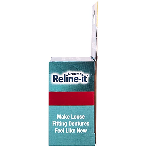Dentemp Denture Reline Kit - Advanced Formula Reline It Denture Reliner - Den...