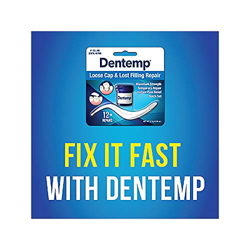 Dentemp Maximum Strength Loose Cap and Lost Filling Repair - Dental Repair Ki...