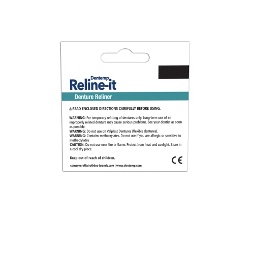 Dentemp Reline-It Denture Reliner