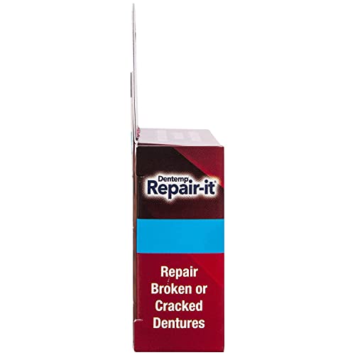 Dentemp Repair Kit - Repair-It Advanced Formula Denture Repair Kit - Denture ...