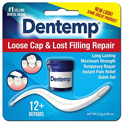Dentemp Tooth Repair Kit - Dental Repair Kit with Dental Cement, Refil-it Los...