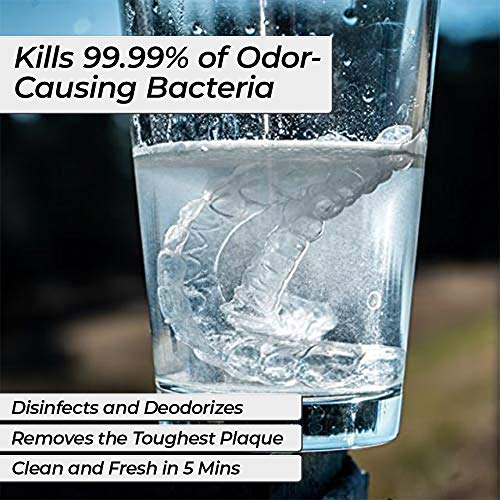 Dentibrite Crystals Cleaner for Removable Dental Appliances - Invisalign Alig...