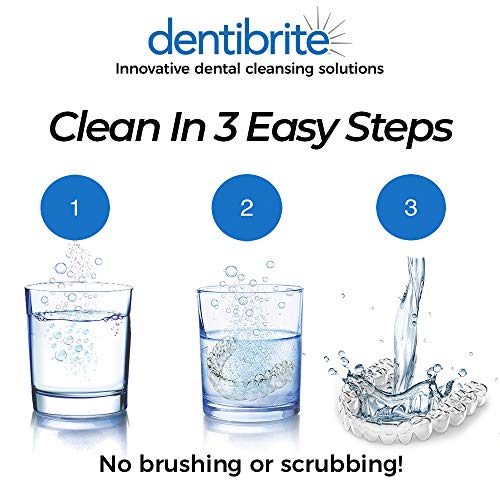 Dentibrite Crystals Cleaner for Removable Dental Appliances - Invisalign Alig...