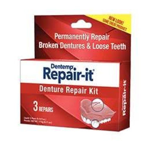 Dentist On Call Repair-It Denture Repair Kit, Zinc Free 1 kit