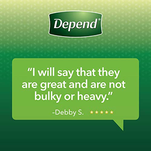 Depend FIT-FLEX Incontinence Underwear For Women, Disposable, Maximum Absorbe...