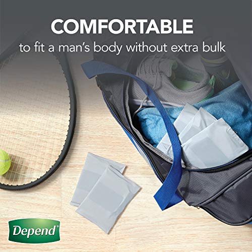 Depend Incontinence/Bladder Control Shields, Pads for Men, Light Absorbency, ...