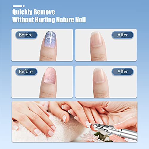 13PC Nail Drill Bits Set, Drill Bits for Nails, 3pcs Tungsten Carbide Drill B...