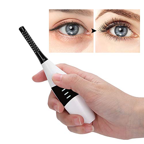 DERCLIVE Eyelash Curler Electric Heated Eyelash Curler With Digital Display 3...