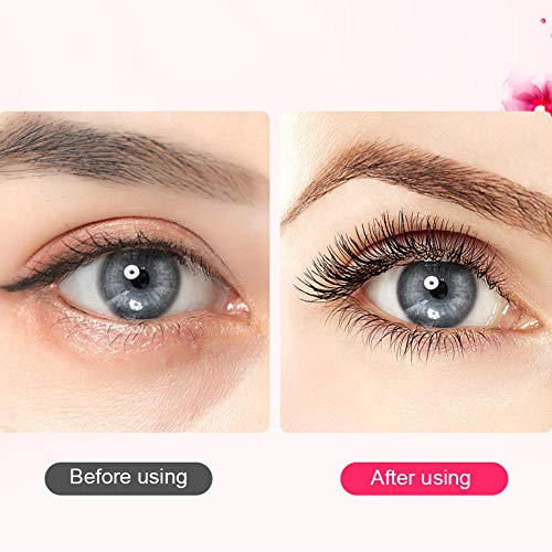 DERCLIVE Eyelash Curler Electric Heated Eyelash Curler With Digital Display 3...