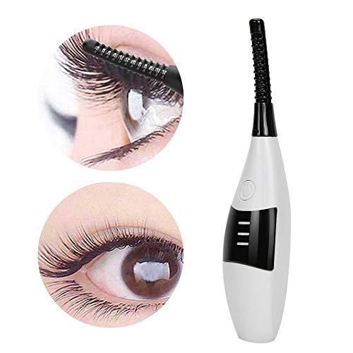 DERCLIVE Eyelash Curler Electric Heated Eyelash Curler With Digital Display 3...