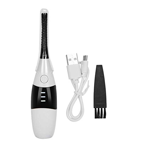 DERCLIVE Eyelash Curler Electric Heated Eyelash Curler With Digital Display 3...